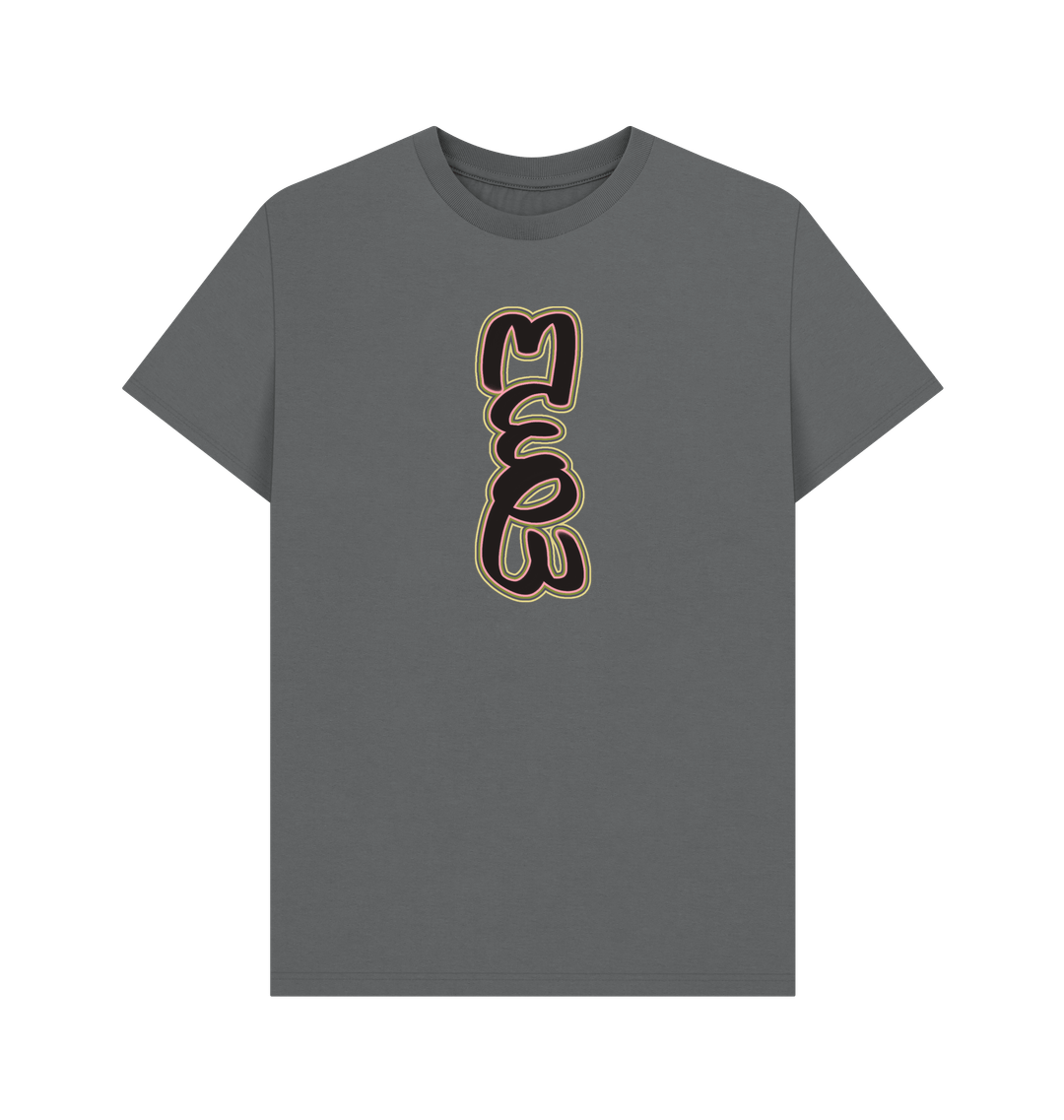 Slate Grey Printed T-shirt