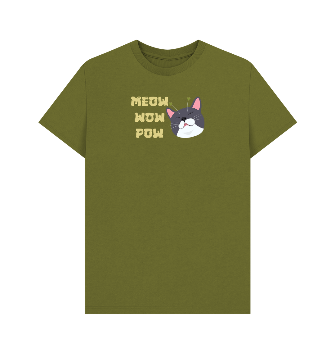 Moss Green Printed T-shirt