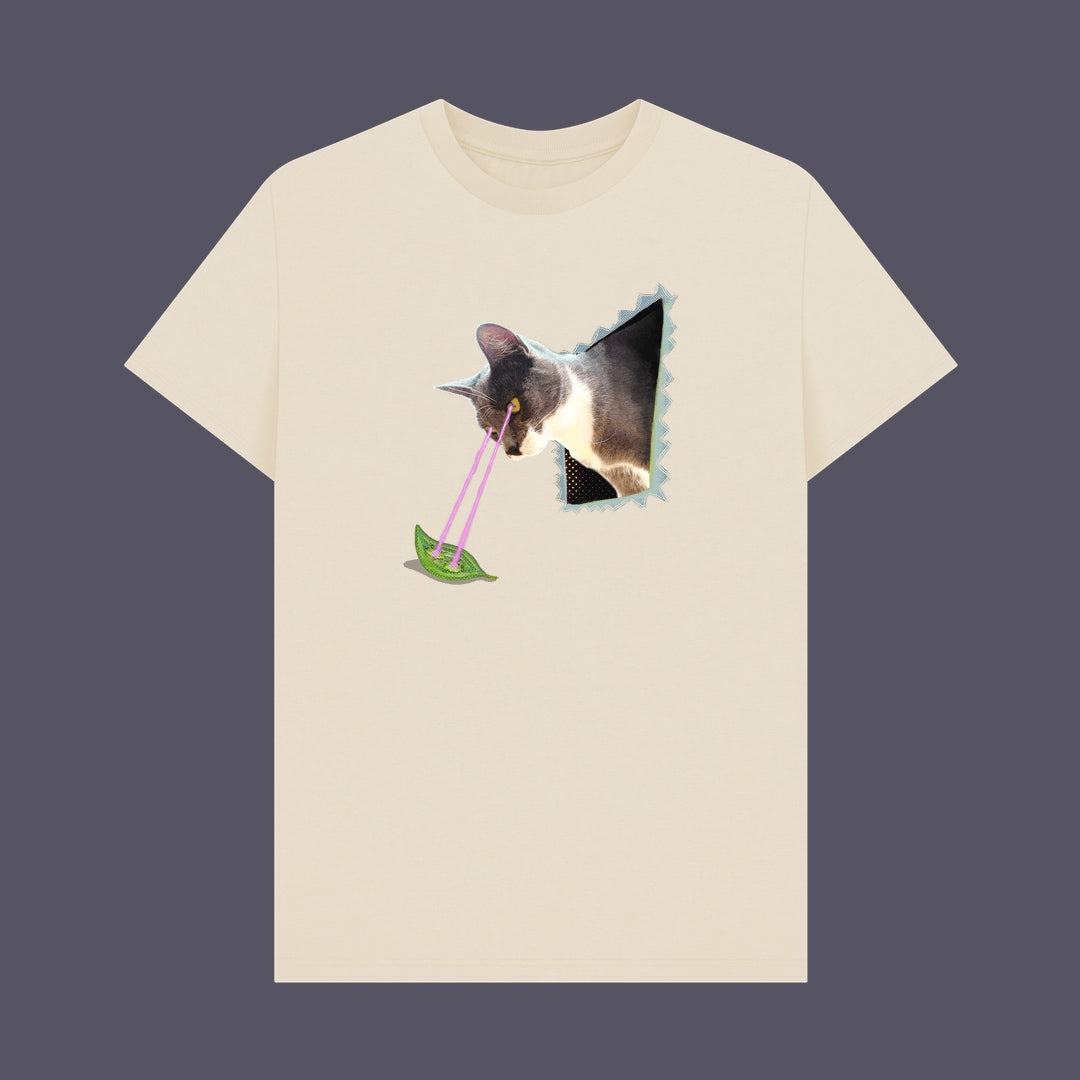 Inter-dimensional Meow Pow Organic Tee