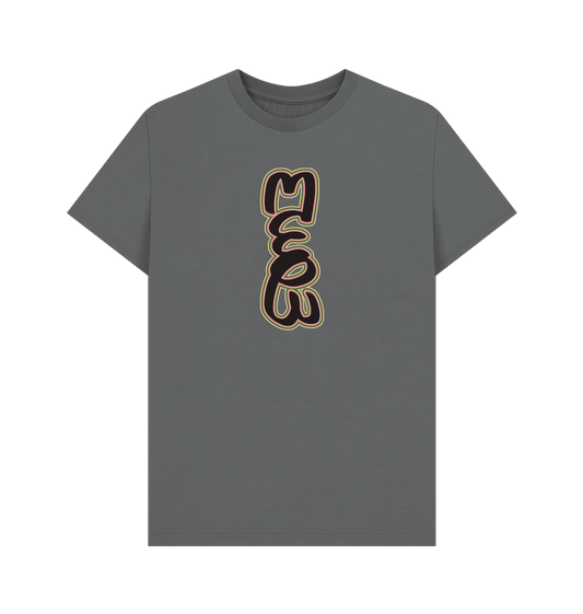 Slate Grey Printed T-shirt