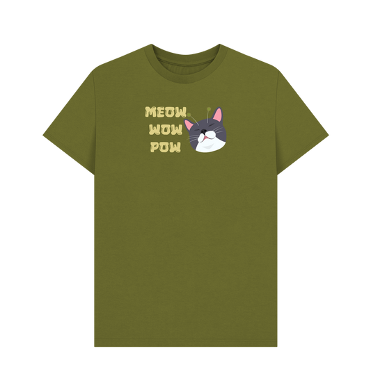 Moss Green Printed T-shirt