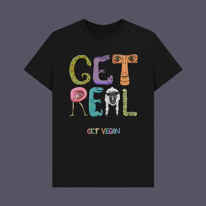 Get Real, Get Vegan Organic Tee
