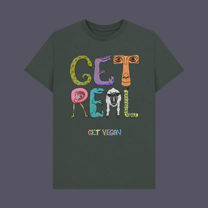 Get Real, Get Vegan Organic Tee