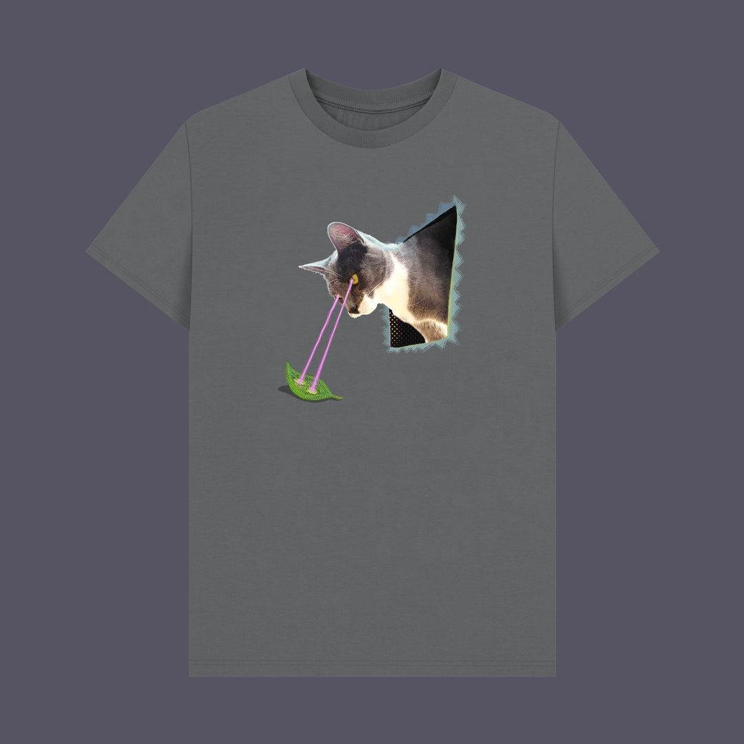 Inter-dimensional Meow Pow Organic Tee