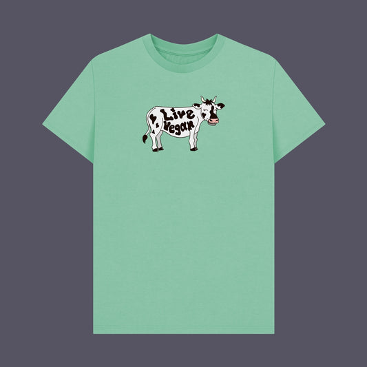 Live Vegan Organic Tee