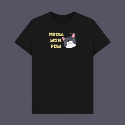 Meow Wow Pow Organic Tee