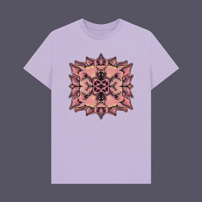 Trippy Pig Flower Organic Tee