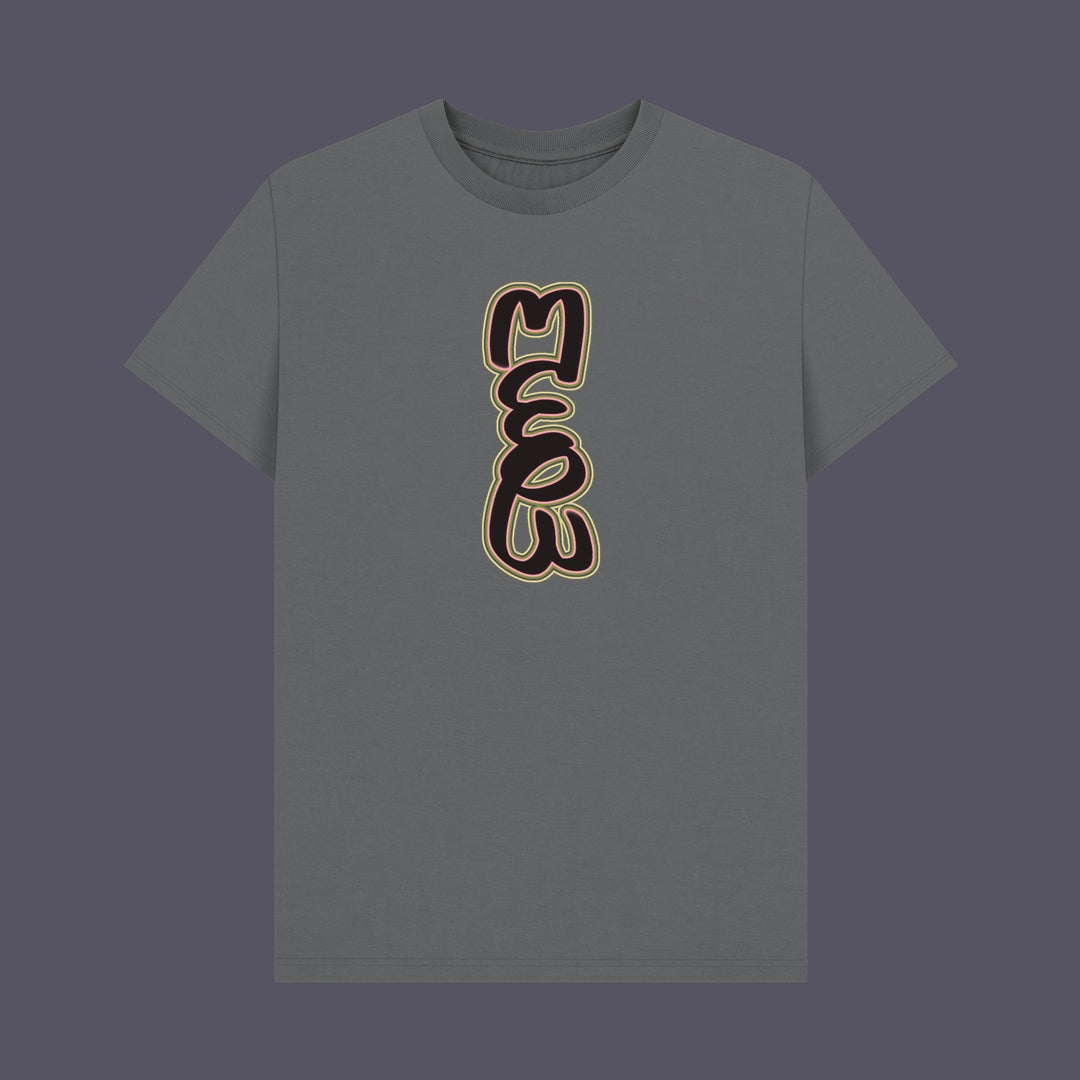 Vertical Meow Organic Tee